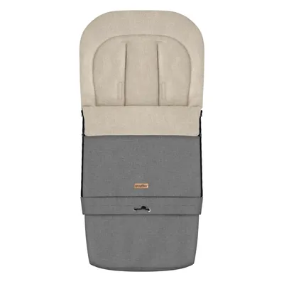 ZAFFIRO Regulowany Śpiwór SleepGrow SCANDI 0-36M Light Grey
