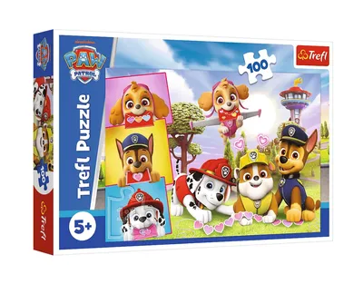 TREFL 16520 Puzzle 100 Nieustraszone Dziewczyny Psi Patrol