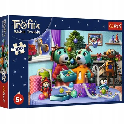 TREFL 16483 Puzzle 100 Święta Rodziny Treflików