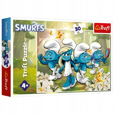 TREFL 18317 Puzzle 30 Smerfne Przygody