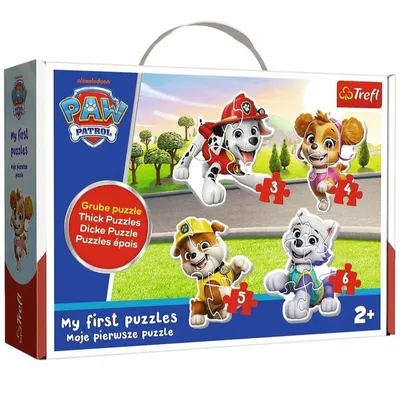 TREFL 36136 Puzzle Baby Classic Kochane Pieski / Psi Patrol