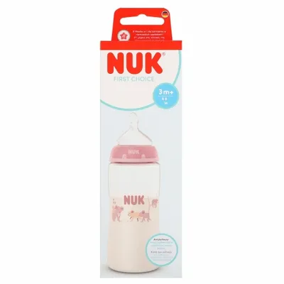 NUK 216343 Butelka 300ml + Smoczek +3M FC KOALA