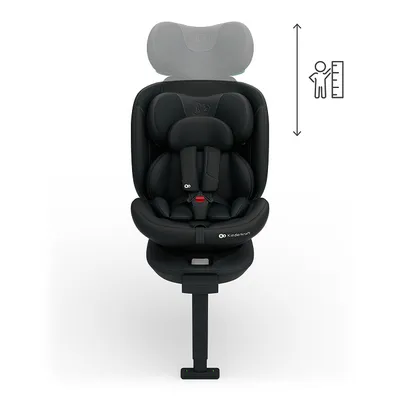 KINDERKRAFT Fotelik Samochodowy I-360 2 PLUS I-Size Black