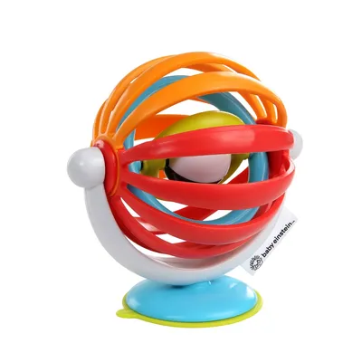 BABY EINSTEIN 11522-6 Wirująca Kula Z Przyssawką Sticky Spinner 3m