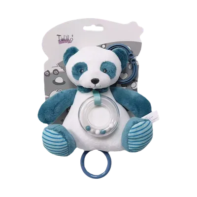 AXIOM 9551 Pozytywka Panda 18 cm - Niebieska
