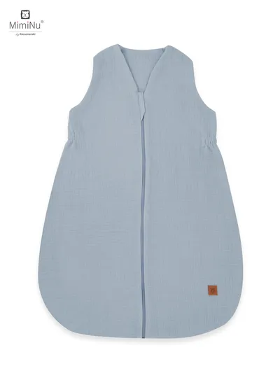 KIECZMERSKI Śpiworek Letni AVI MUŚLIN Bawełna 100% 74 cm, 0,5-1TOG Jeans