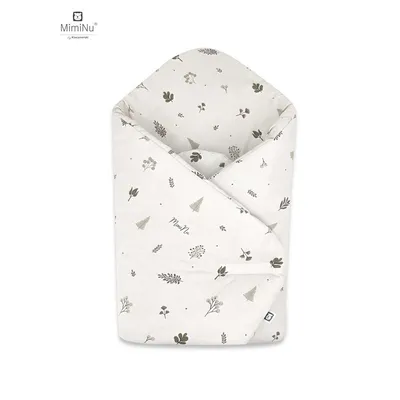 KIECZMERSKI Rożek Usztywniony 75x75 cm MIMINU DESIGN Listki Bawełna 100%