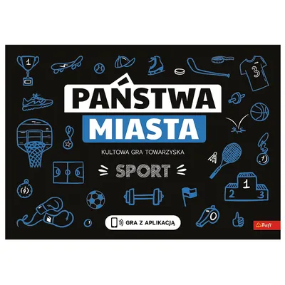 TREFL 30067 Gra Towarzyska Państwa-Miasta. Sport