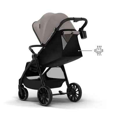 KINDERKRAFT Wózek Spacerowy GRANDE 2 Sand Beige