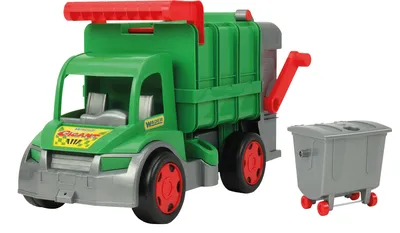 WADER 67015 Gigant - Śmieciarka Farmer