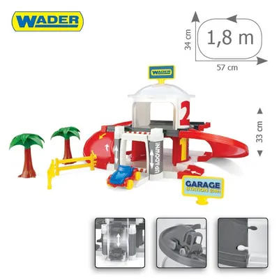 WADER 50300 Garaż Z Windą - 2 Poziomy