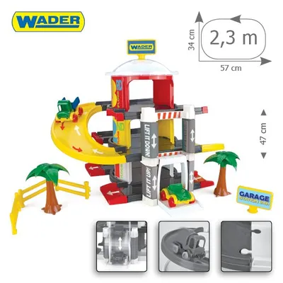 WADER 50310 Garaż Z Windą - 3 Poziomy