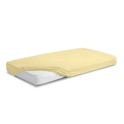 MATEX Prześcieradło FROTTE PREMIUM Z Gumką 70x140 [TB0026_04] WYPRZEDAŻ - Żółte