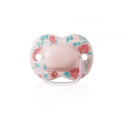 TT 43340950 Smoczek Uspokajający 0-6 LITTLE LONDON GIRL+gratis Smoczek Do Butelki 424584