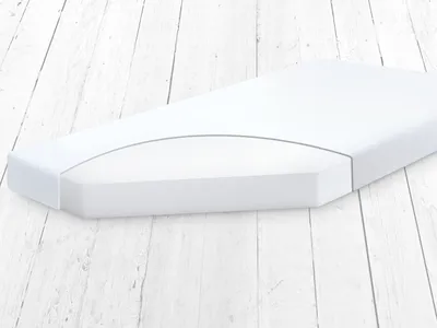MATEX Materacyk Ortopedyczny Do Kołyski SOFTI SIMPLI 90x40x4 [TB0307_01]