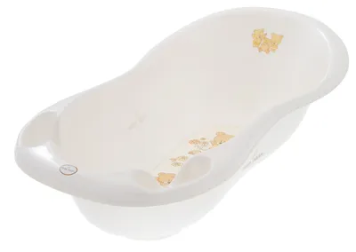 TEGA MS-005-LUX-118 Wanna Dziecięca 102 cm MIŚ Perła - Biała