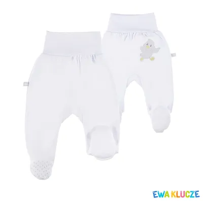 EWA 852410 NEWBORN Półśpioch 56 - Biały