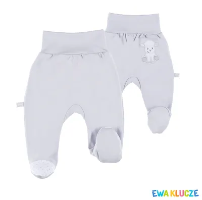 EWA 852489 NEWBORN Półśpioch 62 - Szary