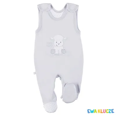 EWA 852311 NEWBORN Śpioch 50 - Szary