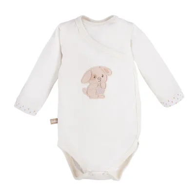 EWA 852694 NEWBORN Body REGL DŁ Ecru 62