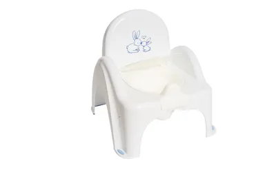 TEGA PO-065-103 Nocnik Krzesełko Króliczki Z Pozytywką - Biały