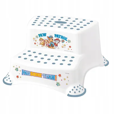 KEEEPER IGOR PAW PATROL Podest Dwustopniowy Antypoślizgowy - Biały
