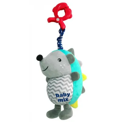 BABY MIX TK/P/1217-EU00 Pozytywka Pluszowa Jeżyk 44901