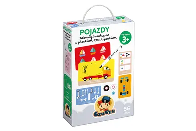 CzuCzu 6394794 Książeczka Edukacyjna Pojazdy