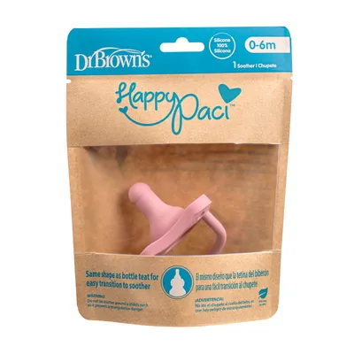 Dr.Browns PS11007 Smoczek Uspokajający 0-6 m - Różowy
