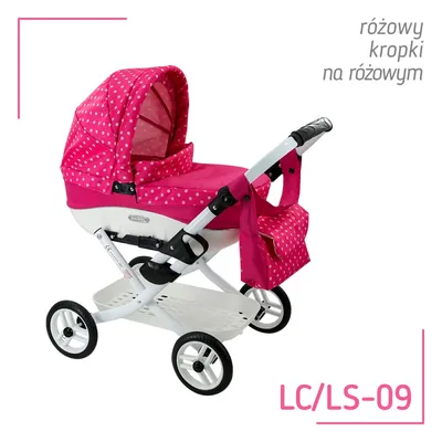 ADBOR Wózek Lalkowy Głęboki LILY Kolor 09