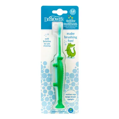 Dr.Browns HG059 Szczoteczka Do Zębów Dla Niemowląt Dla Małych Dzieci Krokodyl