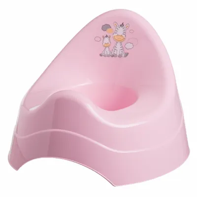 MALTEX Nocnik Z Pozytywką Zebra Jasny Róż