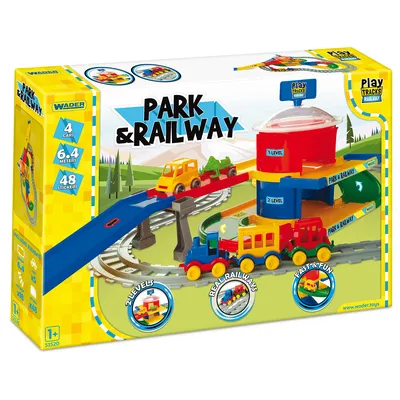 WADER 51520 Play Trucks Railway Stacja Kolejkowa
