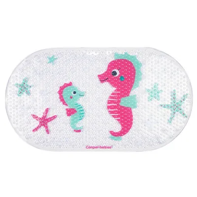 CANPOL 80/002 Mata Kąpielowa Love&Sea Seahorse - Różowa