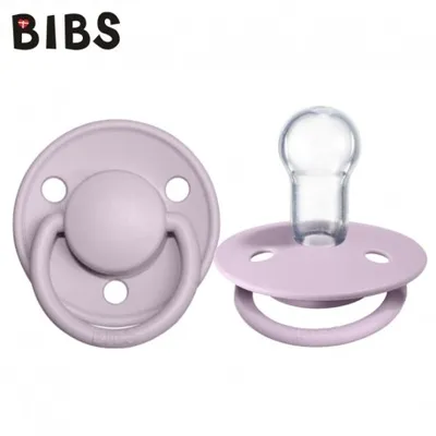 BIBS 1010267 Smoczek Uspokajający DE LUX ONE SIZE DUSKY LILAC