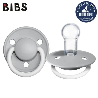 BIBS 1010272 Smoczek Uspokajający DE LUX ONE SIZE CLOUD NIGHT