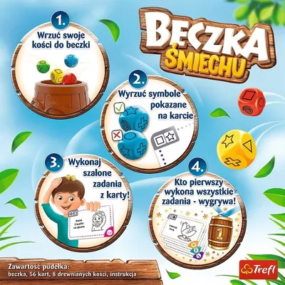TREFL 01908 Gra Beczka Śmiechu