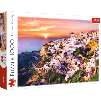 TREFL 10435 Puzzle 1000 Zachód Słońca Nad Santorini