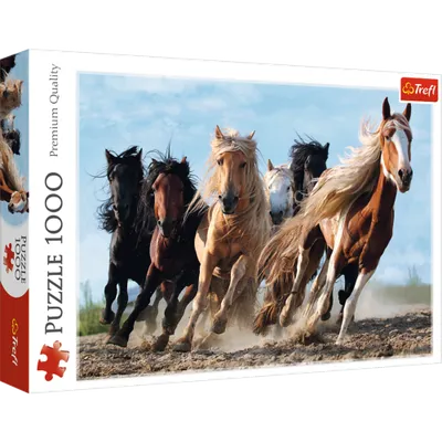 TREFL 10446 Puzzle 1000 Galopujące Konie