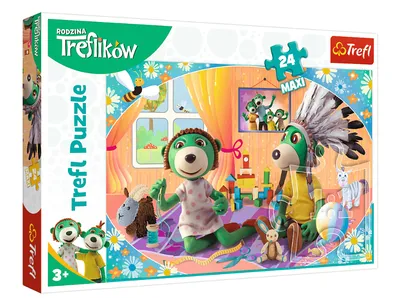 TREFL 14319 Puzzle 24 MAXI Bawmy Się Razem!