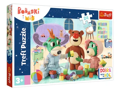 TREFL 14325 Puzzle 24 MAXI Zabawy Treflików Przed Snem