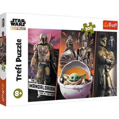 TREFL 23002 Puzzle 300 el. Tajemniczy Baby Yoda