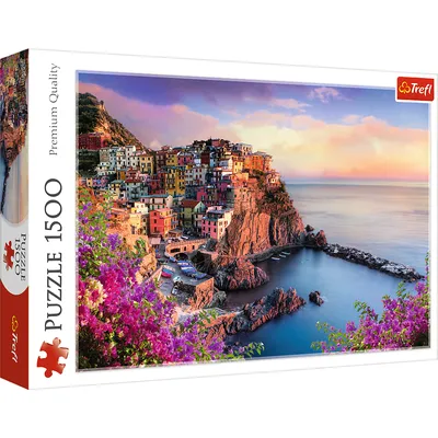 TREFL 26137 Puzzle 1500 Widok Na Miasteczko Manarola