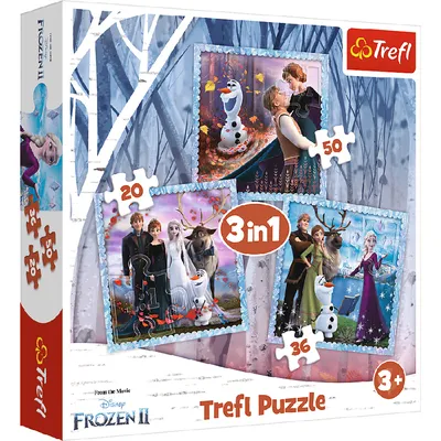 TREFL 34853 Puzzle 3w1 Magiczna Opowieść