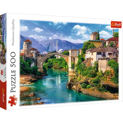 TREFL 37333 Puzzle 500 el. Stary Most W Mostarze, Bośnia I Hercegowina
