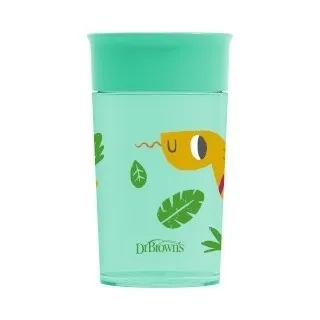 Dr.Browns TC01095 Kubek 360 Picie Jak Ze Szklanki 300 ml - Zielony