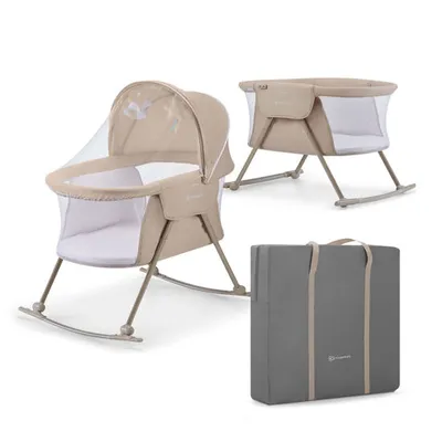 KINDERKRAFT Łóżeczko/Kołyska LOVI Beige