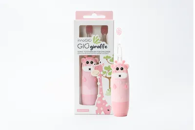 INNOGIO GIO-450PINK Soniczna Szczoteczka Dla Dzieci GIOgiraffe - Różowa