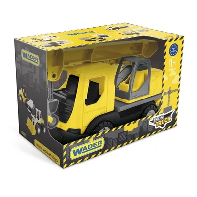 WADER 35367 Tech Truck Dźwig W Kartonie