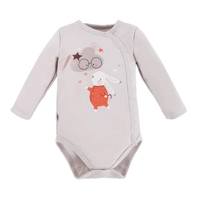 EWA 728531 MELLOW Body Dł. Rozpinane 68 - Szare